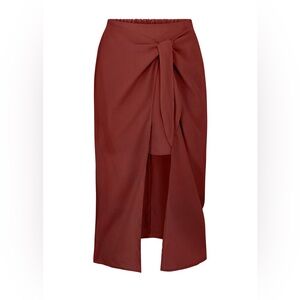 NWT Anemos Swimwear Cupro Wrap Skirt